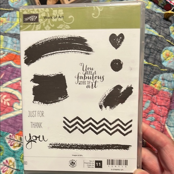 Stampin' Up! Work of Art Cling Stamp Set - Picture 1 of 2